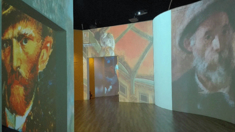 深圳世界之窗“梵高时代”投影艺术展