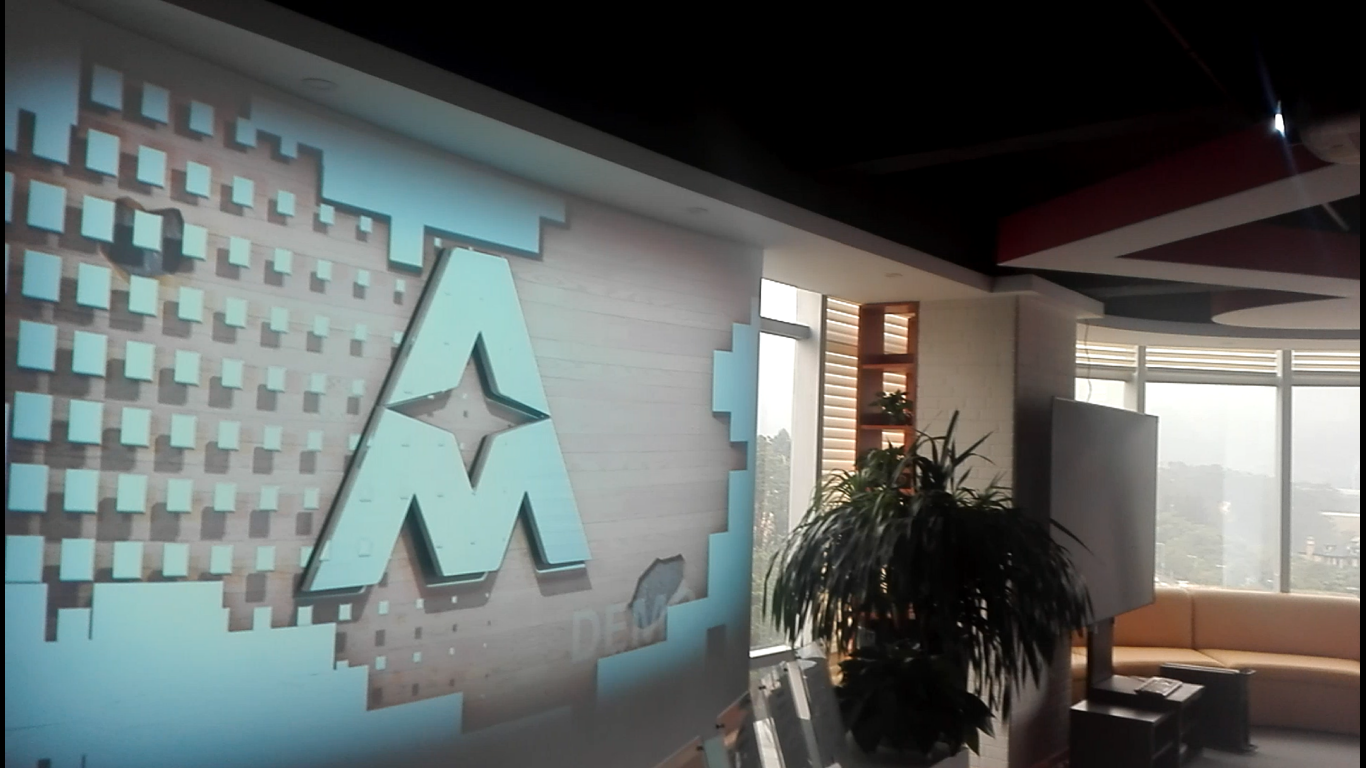 深圳众影科技有限公司高清墙面投影