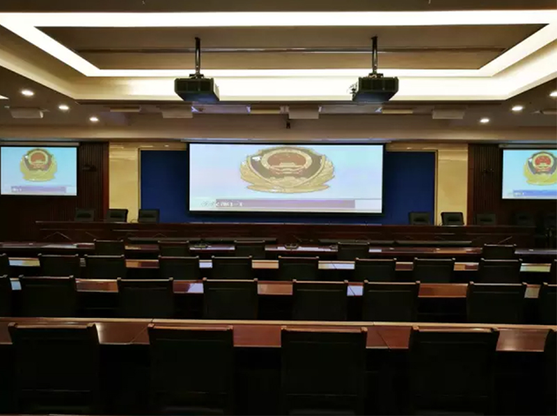 松下激光工程投影机，江西省公安厅会议室的最优之选