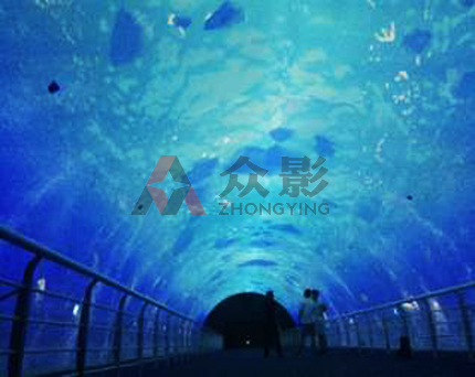 圣亚海洋世界“激光投影”