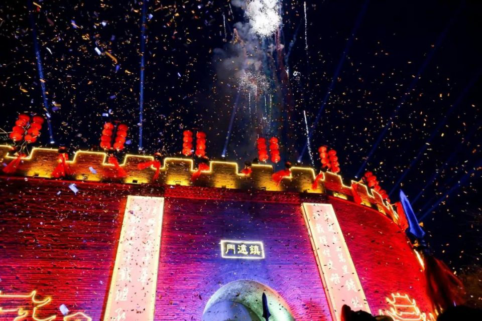 大美驼城投影秀